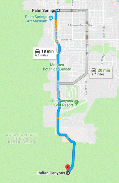 Indian-Canyons-Directions